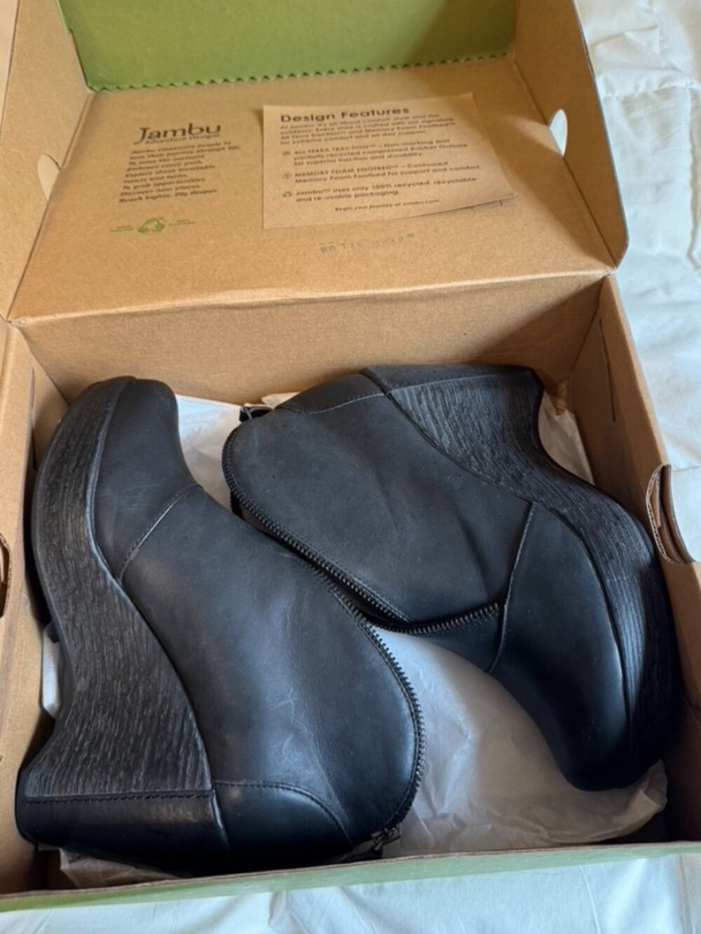 Brand New Jambu Boots